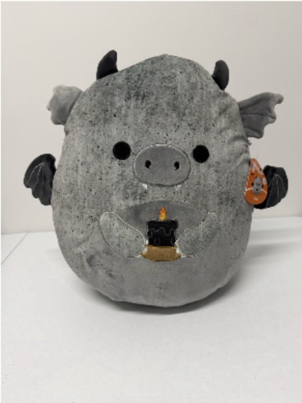 NWT Squishmallow Halloween 2025 Gio the Gargoyle Dragon Holding Black Candle 16"